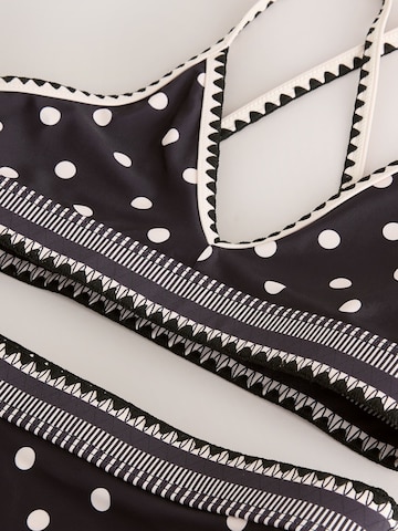 Next Háromszög Bikini - fekete