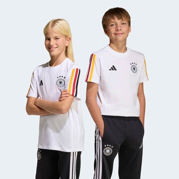 ADIDAS PERFORMANCE - Camiseta funcional 'DFB KIDS TEE' en blanco: frente