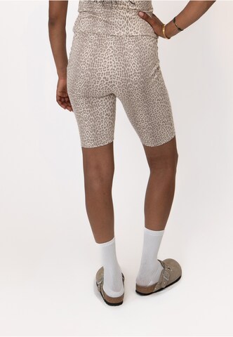 Skinny Leggings 'Roxie' di OH APRIL in beige