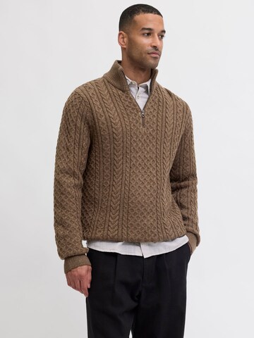 JACK & JONES Pullover in Braun: Vorderseite