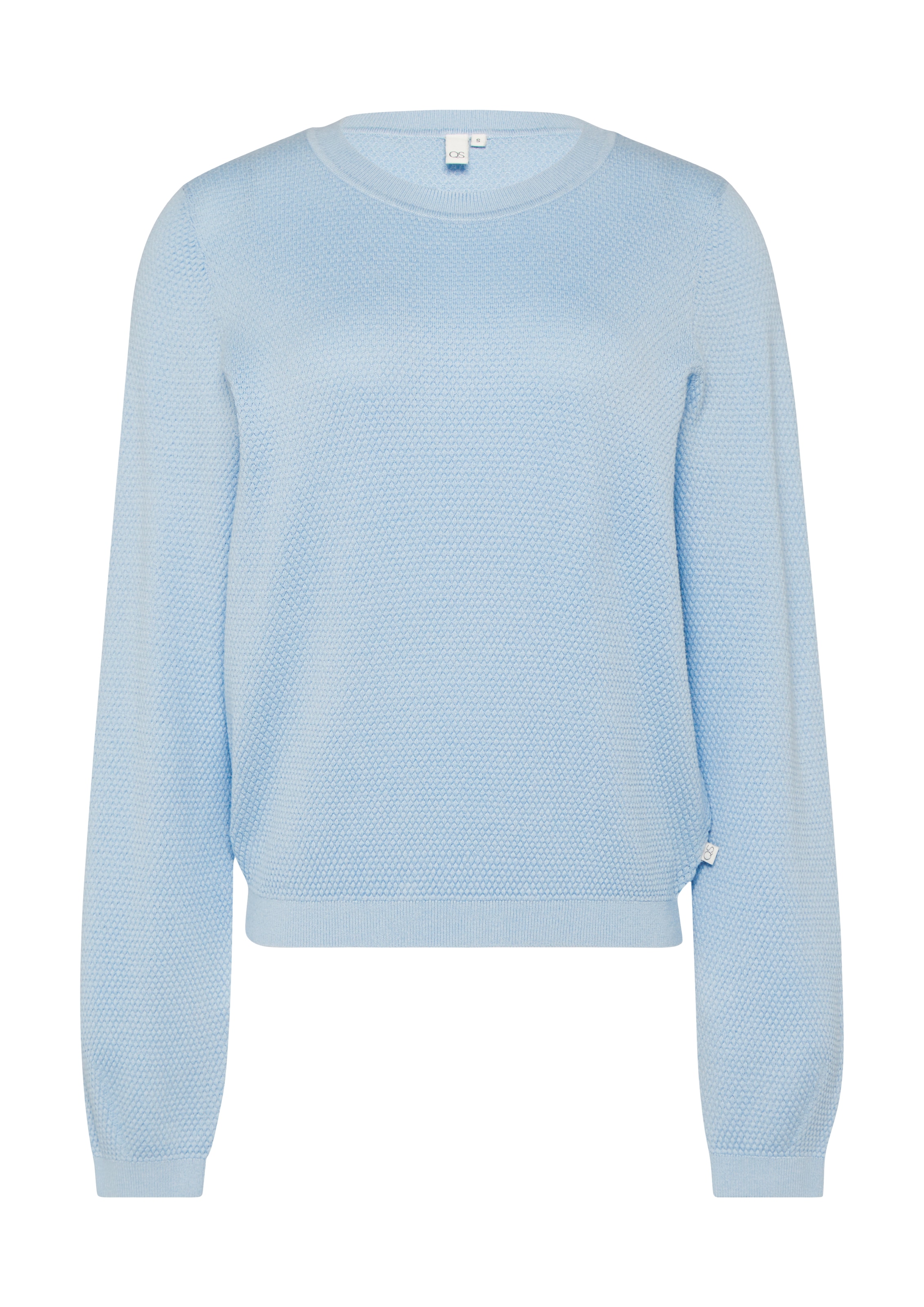 QS Pullover in Blau: Vorderseite