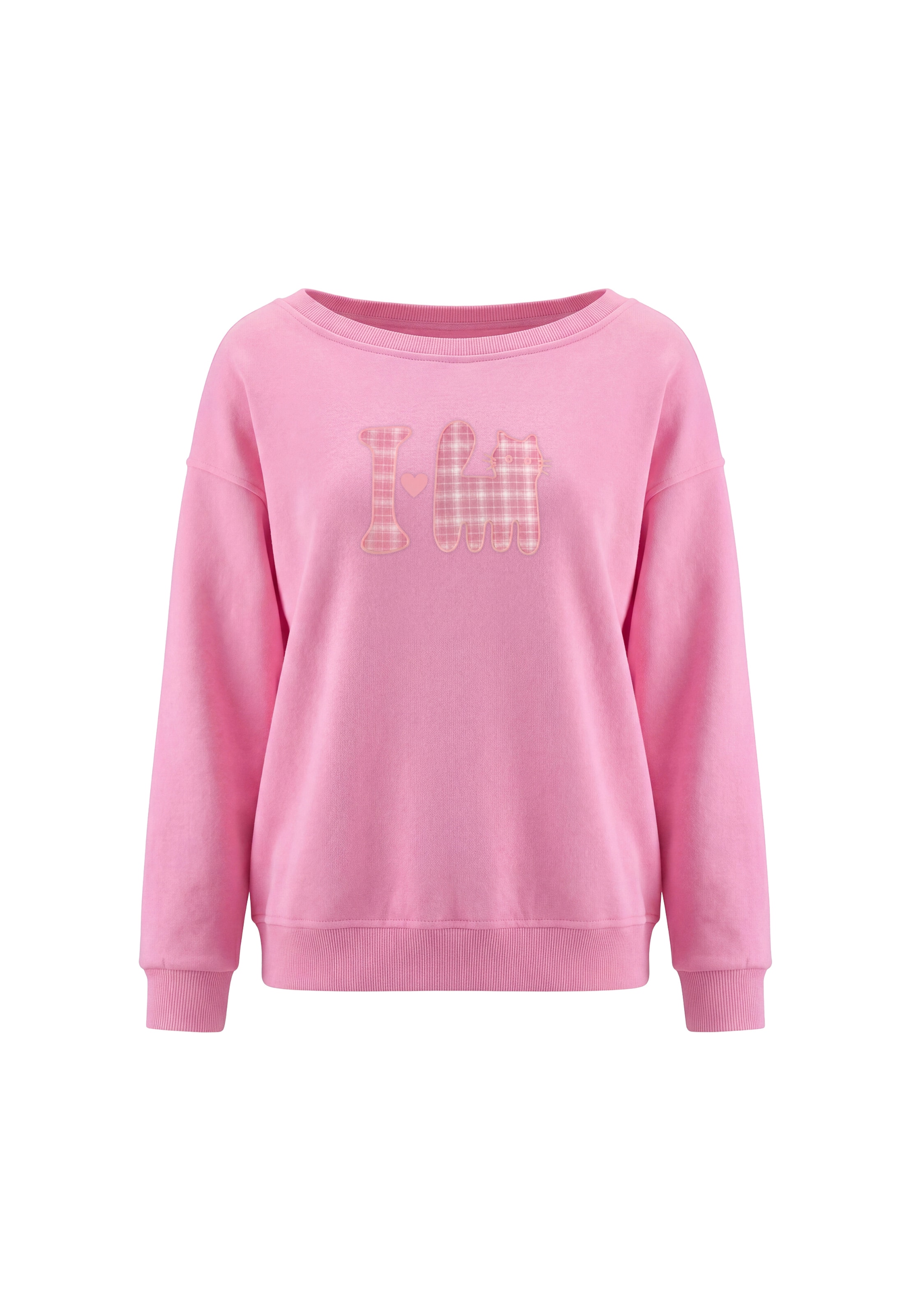 Sweat-shirt MYMO en rose : devant