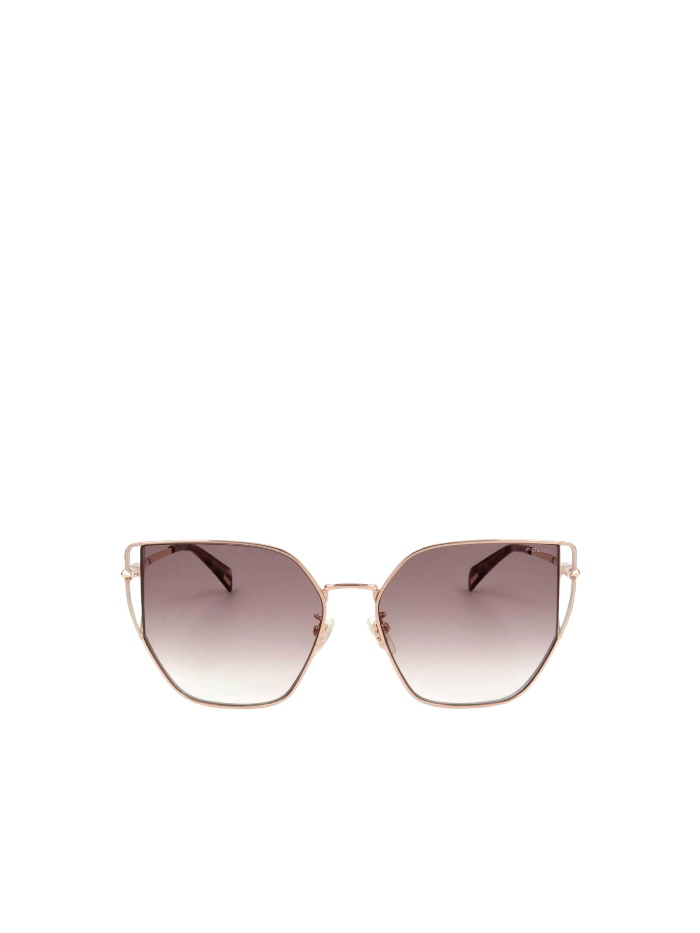 POLICE Sunglasses 'SPLL38M' in Gold: front