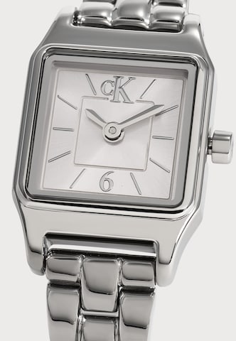 Calvin Klein - Reloj analógico 'SOFT FORM' en plata: frente