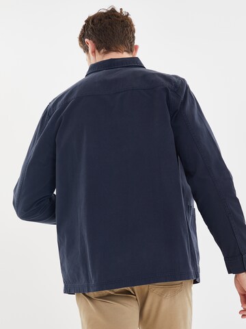 Threadbare Regular Fit Hemd in Blau