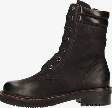 Everybody Lace-Up Ankle Boots in Black: front