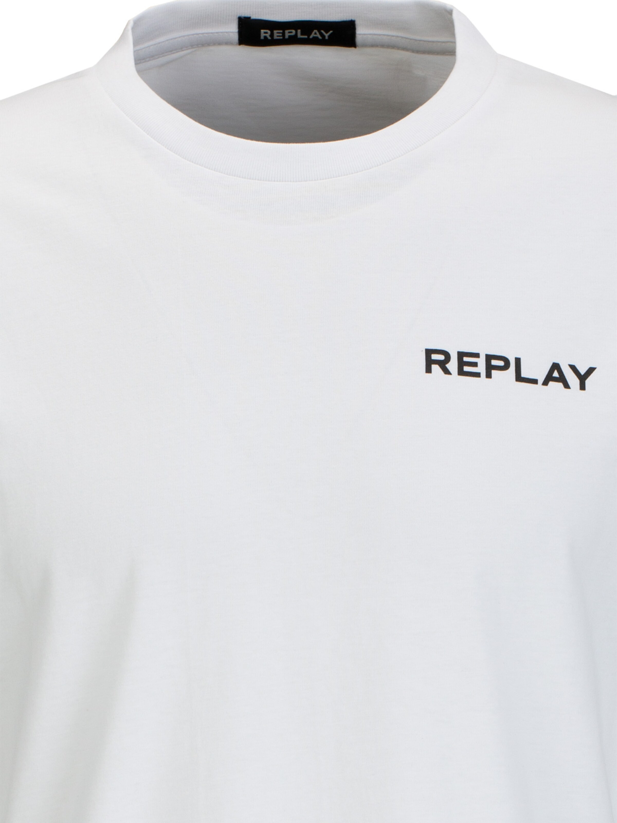 REPLAY Shirt 'Piece' in White