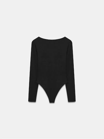 Dilvin - Blusa body em preto