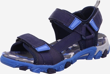 SUPERFIT Sandals & Slippers 'Henry ' in Blue: front