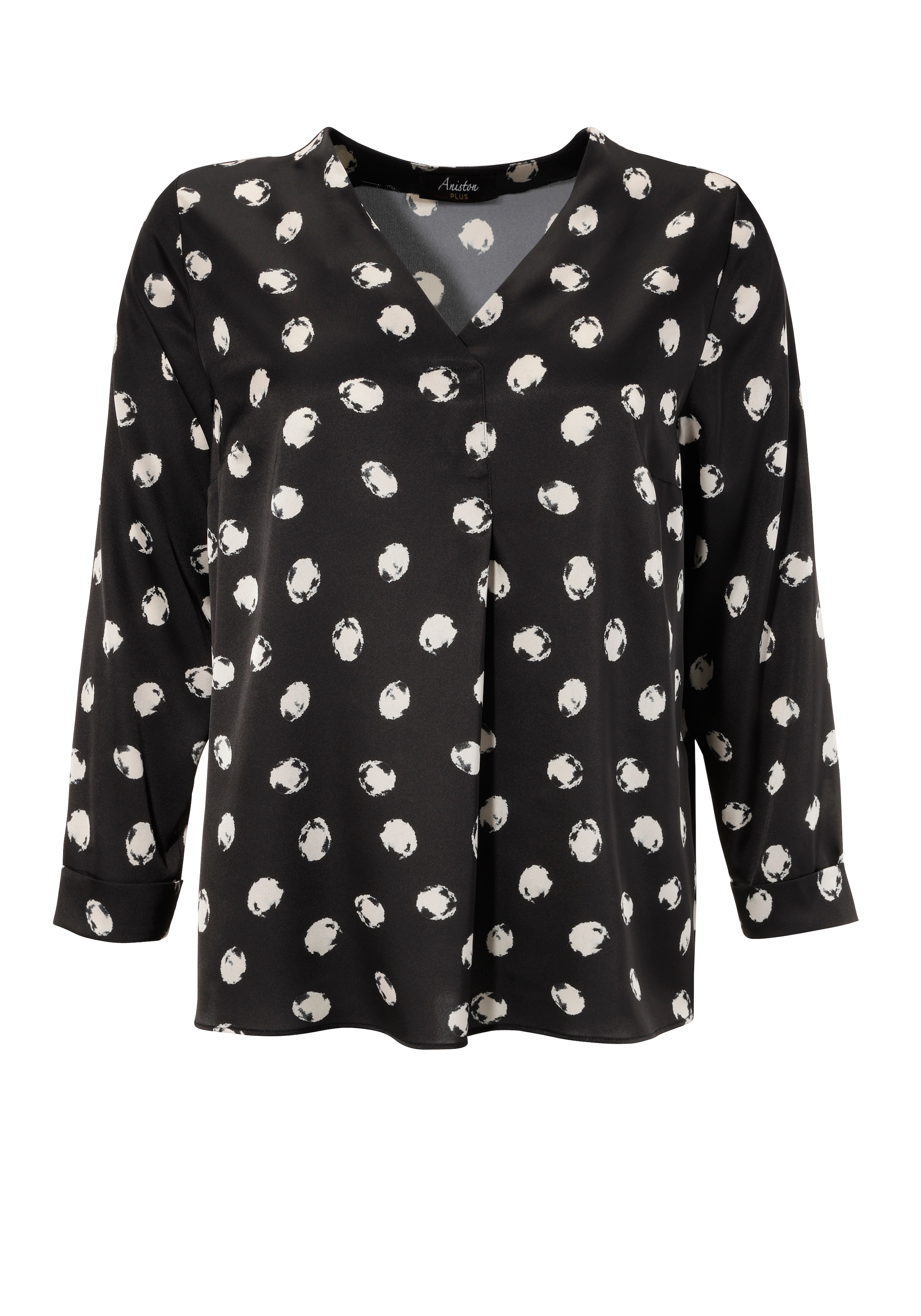 Aniston Bluse in Schwarz: Vorderseite
