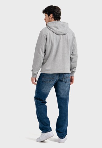 Oldskull Sweatjacke 'Basic Oldskull 25' in Grau