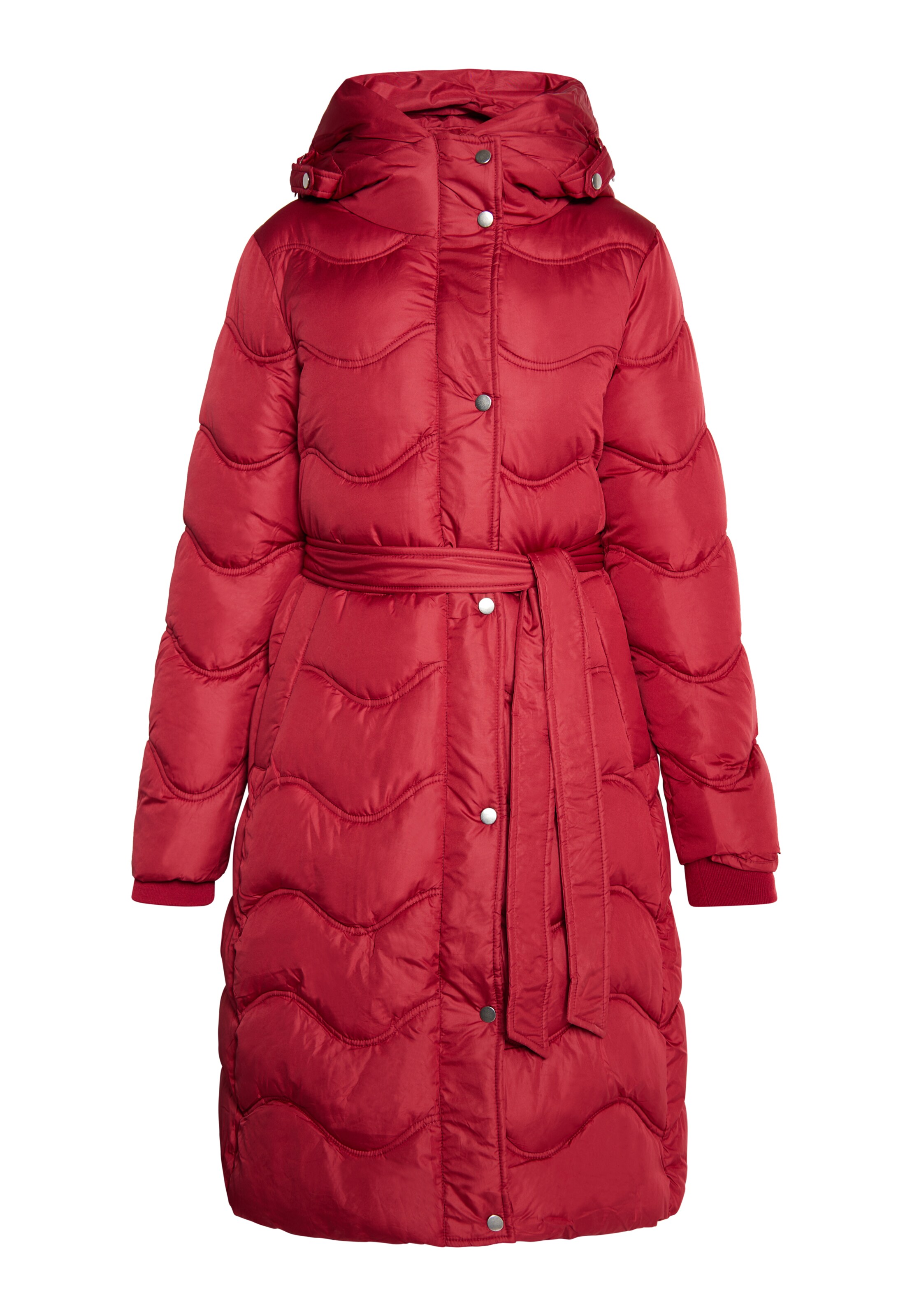 raudona faina Žieminis paltas: priekis