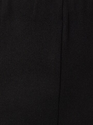 Vero Moda Petite Rozkloszowany krój Spodnie w kolorze czarny