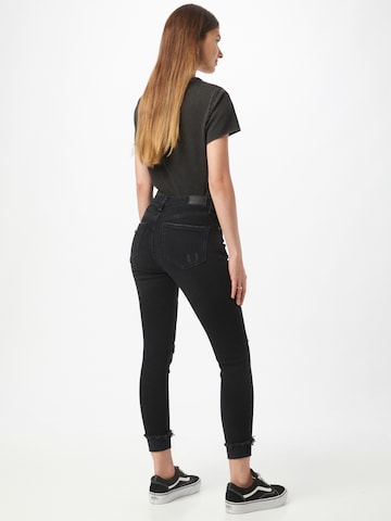 River Island Skinny Jeansy 'AMELIE ZORRO' w kolorze czarny