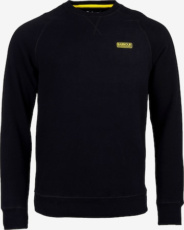 Sweat-shirt Barbour International en noir : devant