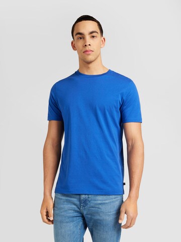 QS - Camisa em azul: frente