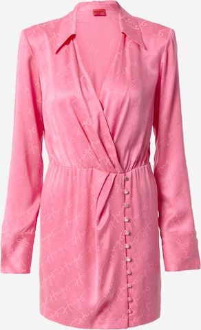 HUGO Sukienka 'Kamaike' w kolorze różowy: przód