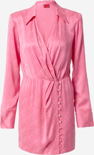 HUGO Red Robe 'Kamaike' en rose, Vue avec produit