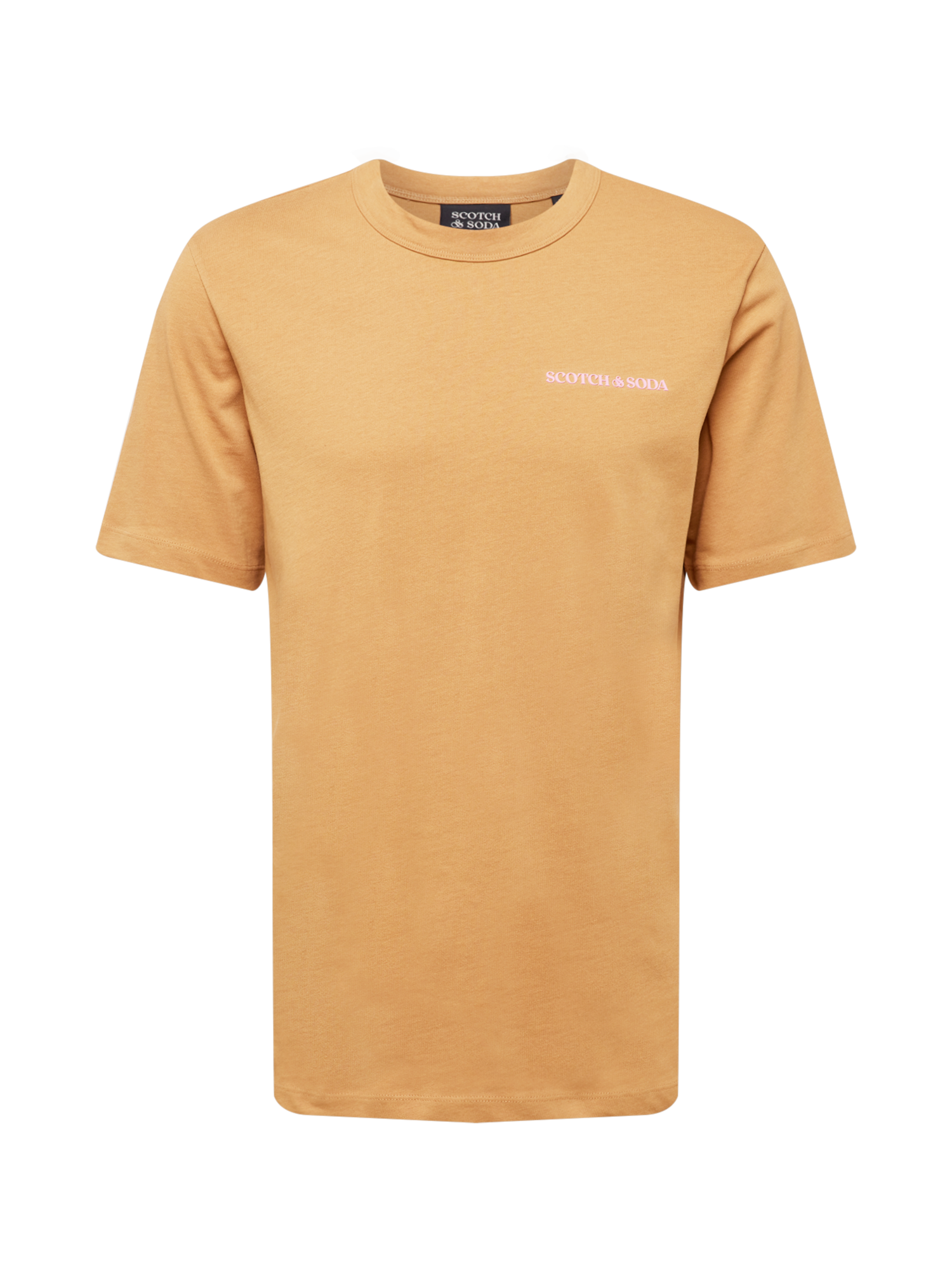 Koszulki Mężczyźni SCOTCH & SODA Koszulka w kolorze Beżowym 