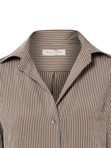Chemisier Marc O'Polo en marron