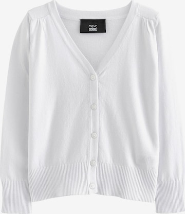 Cardigan Next en blanc : devant