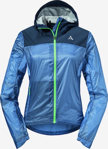 Veste outdoor 'Flow Trail' Schöffel en bleu : devant