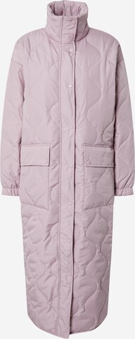 EDITED Zimní kabát 'Drew' – pink: přední strana