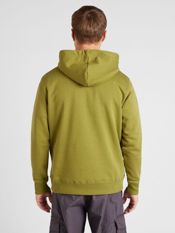 Regular fit Felpa di ALPHA INDUSTRIES in verde