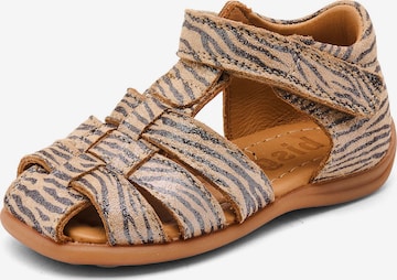 BISGAARD - Sapatos abertos 'Carly' em cinzento: frente