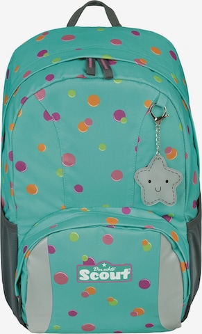 SCOUT Backpack 'Adventure' in Green: front