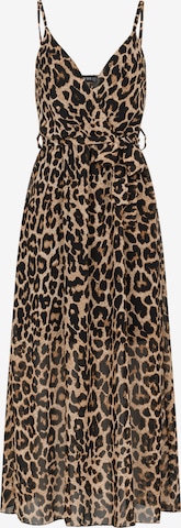 Robe d’été Cloud5ive en marron : devant