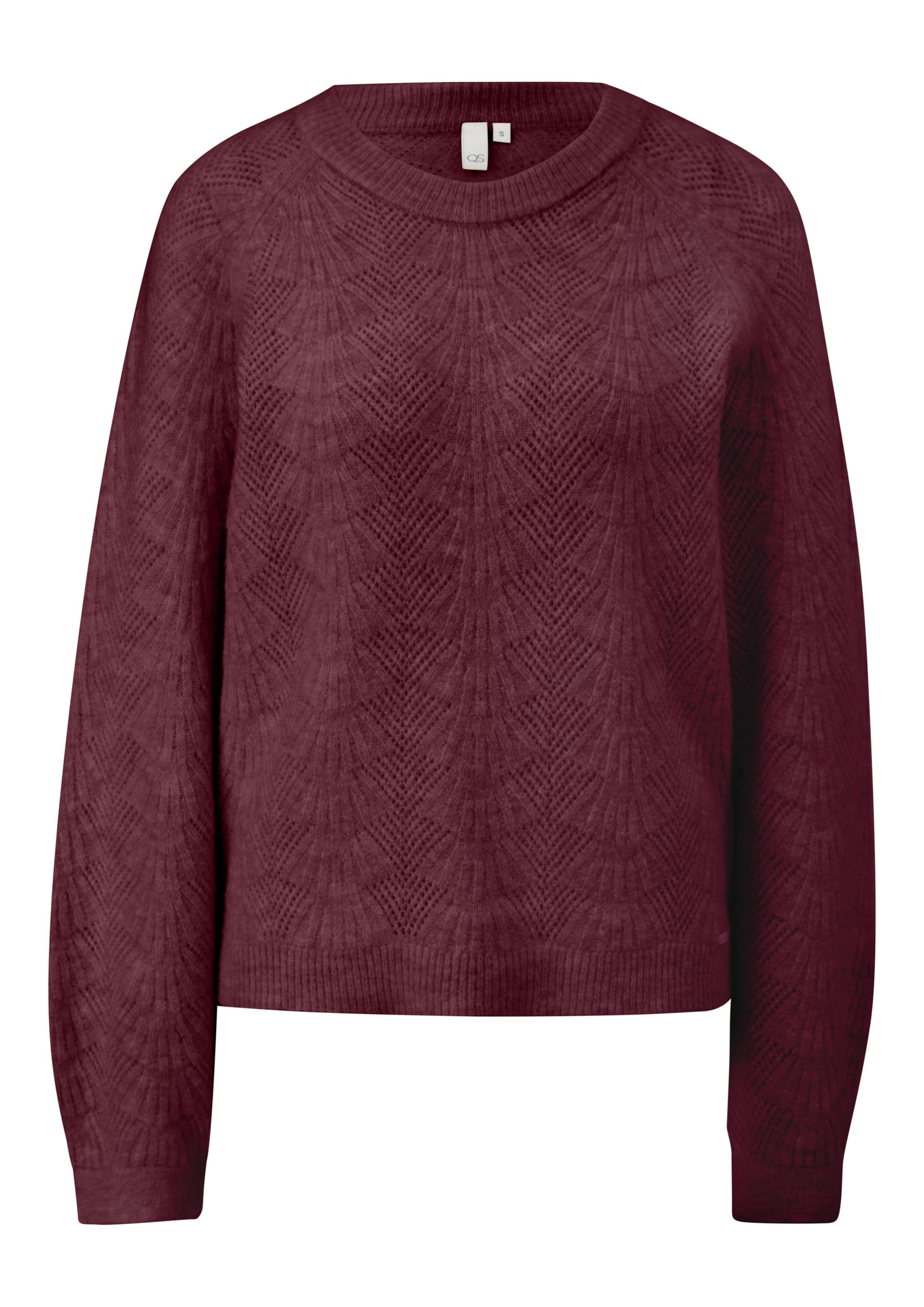 QS Sweater in Red: front