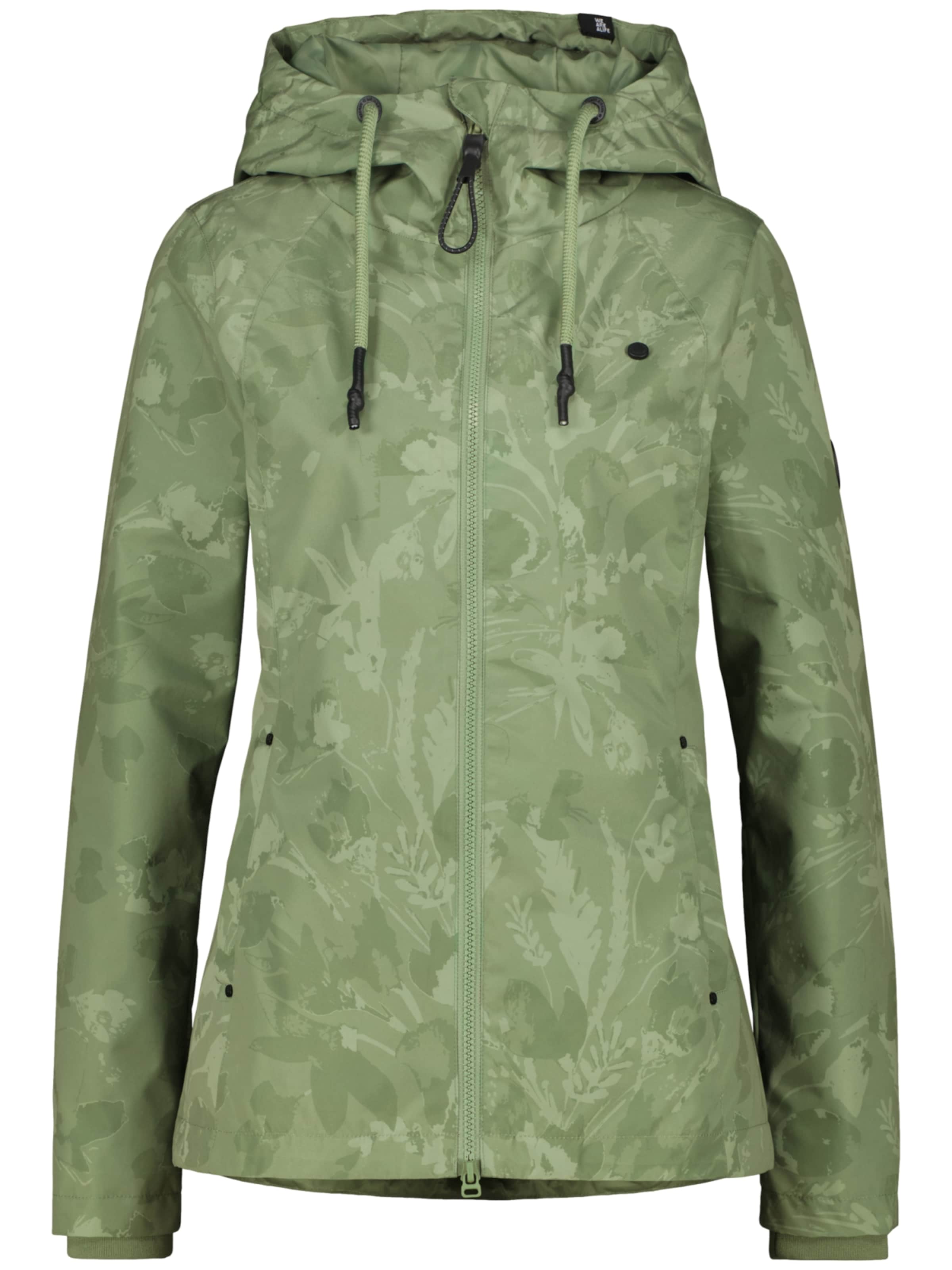 alife & kickin Veste mi-saison 'LilouAK B' en vert, Vue avec produit