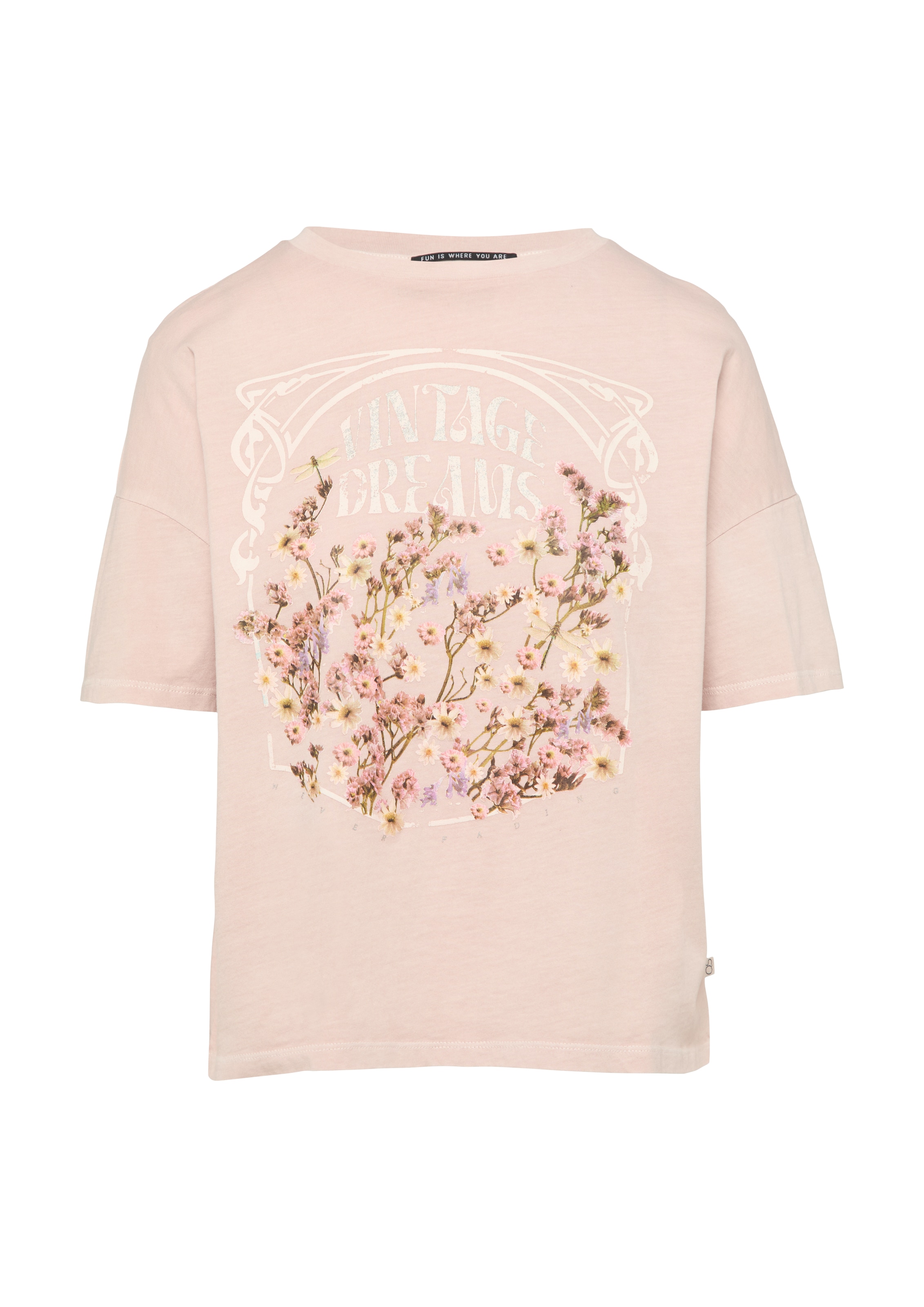 QS Shirt in Pink: front