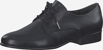 TAMARIS Fűzős cipő - fekete: elől