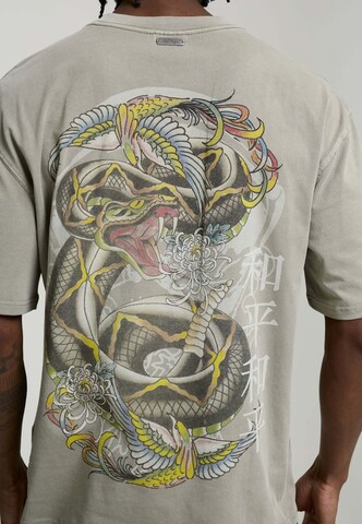 Ed Hardy Футболка 'Snake Charmer' в Зеленый