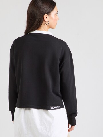 KARL LAGERFELD JEANS Sweatshirt in Black: back