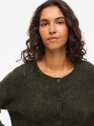 VILA Knit Cardigan 'VIPretty' in Green