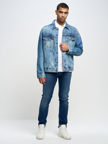 BIG STAR Slimfit Jeans 'Martin' in Blauw