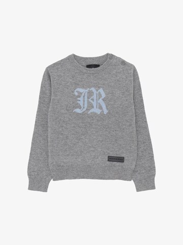 John Richmond Pullover 'JR' in Grau: Vorderseite