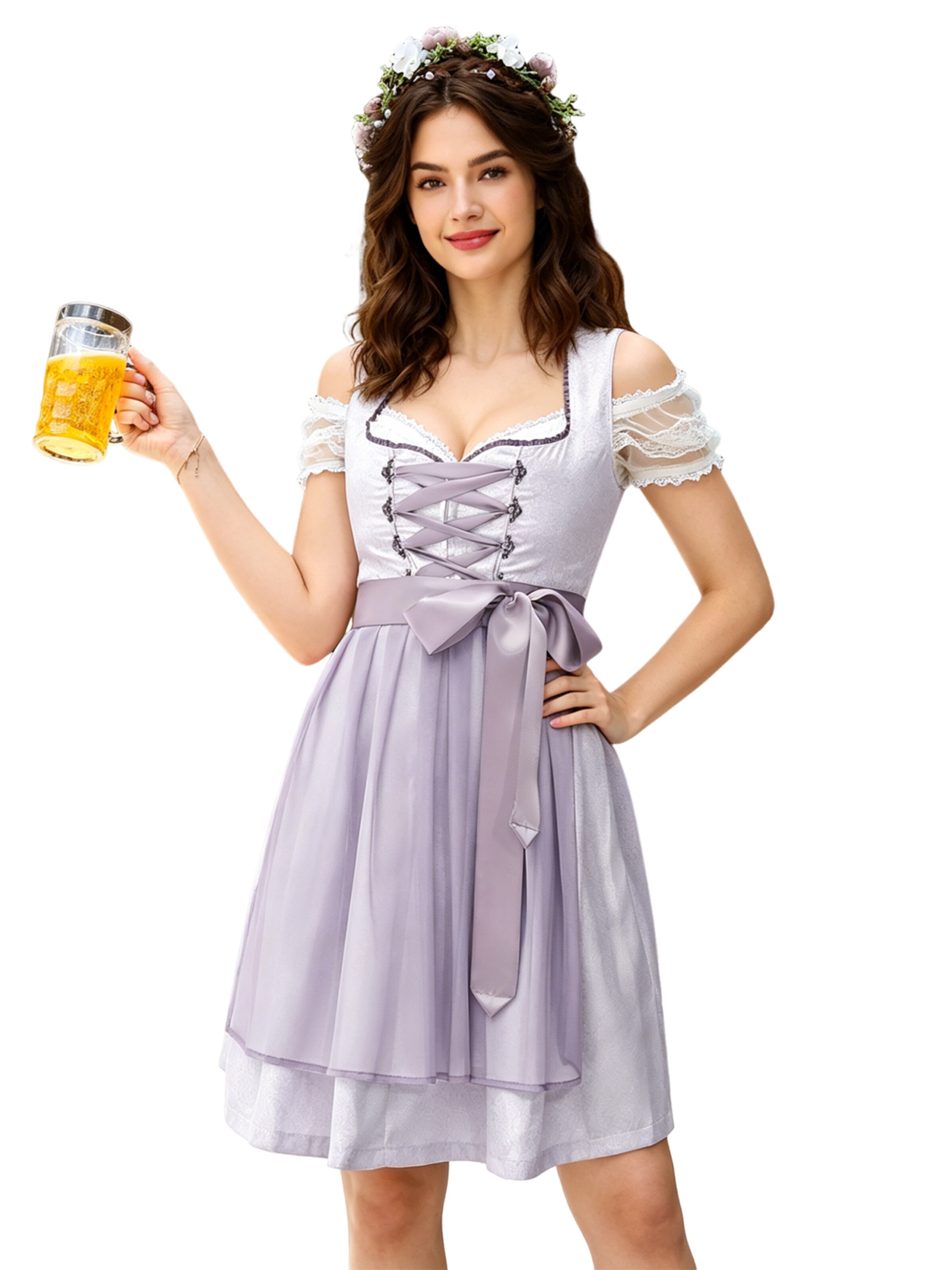 KoJooin Dirndl in Grey