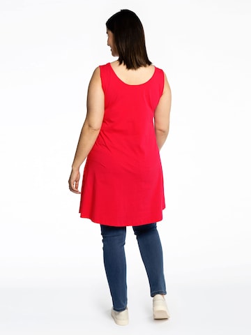 Haut ' COTTON ' Yoek en rouge