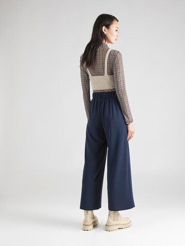 VERO MODA Wide leg Broek in Blauw