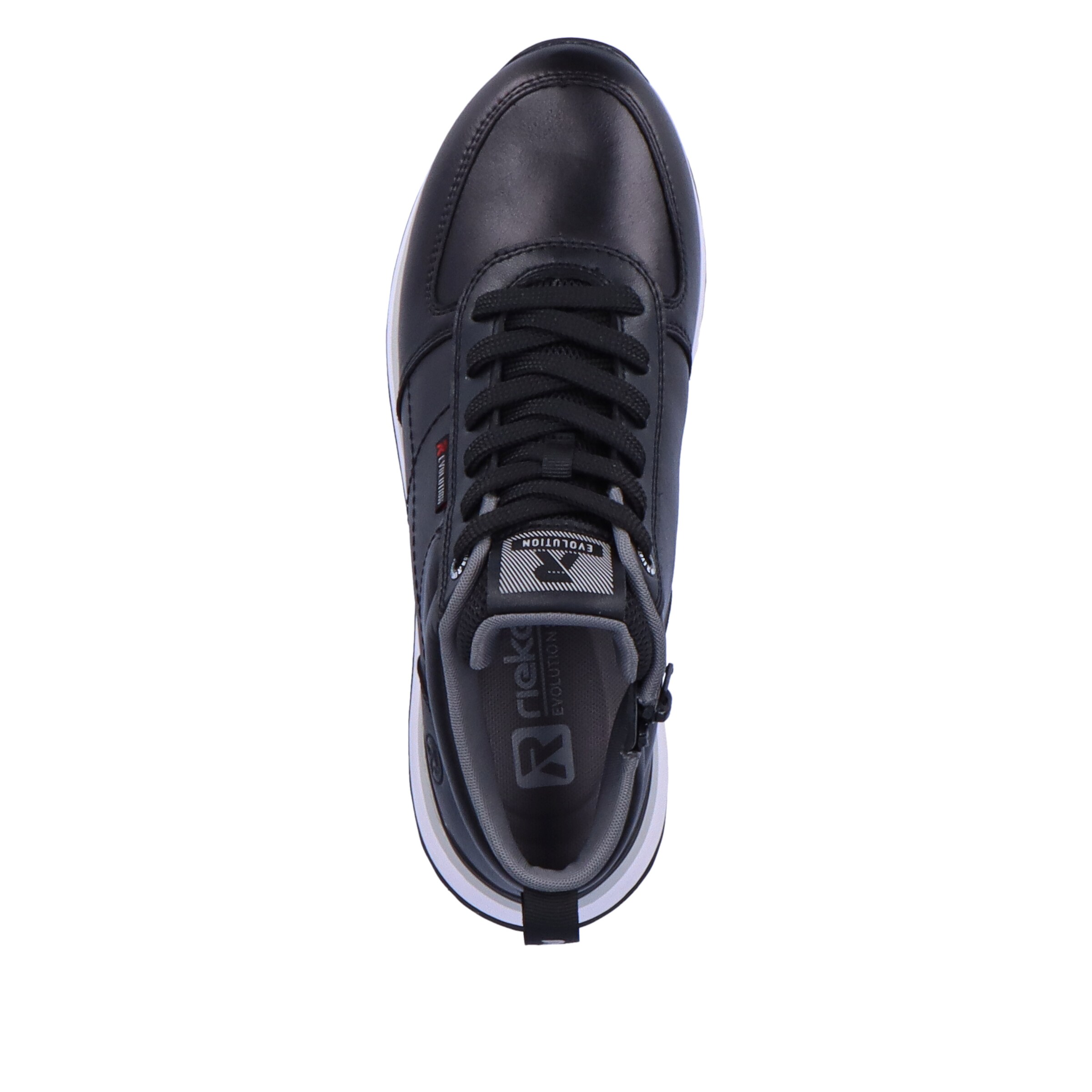 Bottines à lacets Rieker en noir