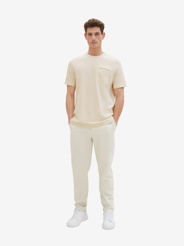 T-Shirt TOM TAILOR en blanc