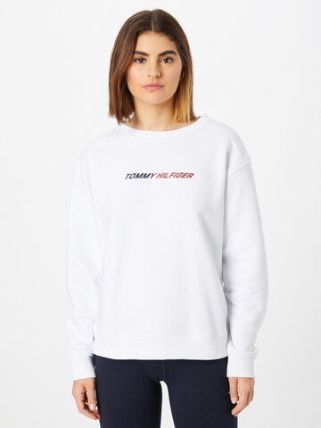 TOMMY HILFIGER Sweatshirt in White: front