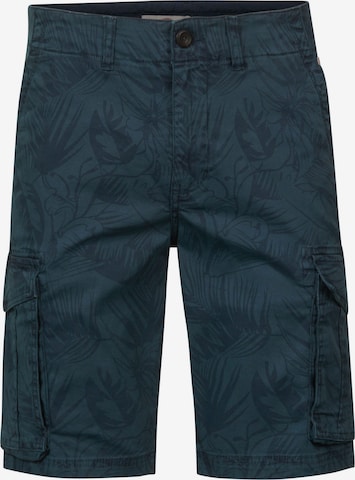 Petrol Industries Regular Cargo trousers in Blue: front