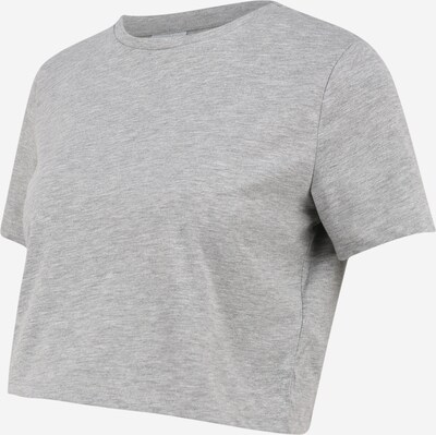 Pieces Maternity T-shirt 'RINA' en gris chiné, Vue avec produit