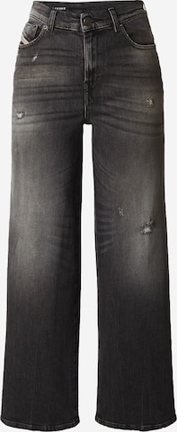 DIESEL Loose fit Jeans '2000 WIDEE' in Black: front