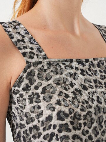 Robe 'Midi' Bigdart en gris